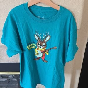 Austin Texas Kids Graphic T-Shirt - Blue